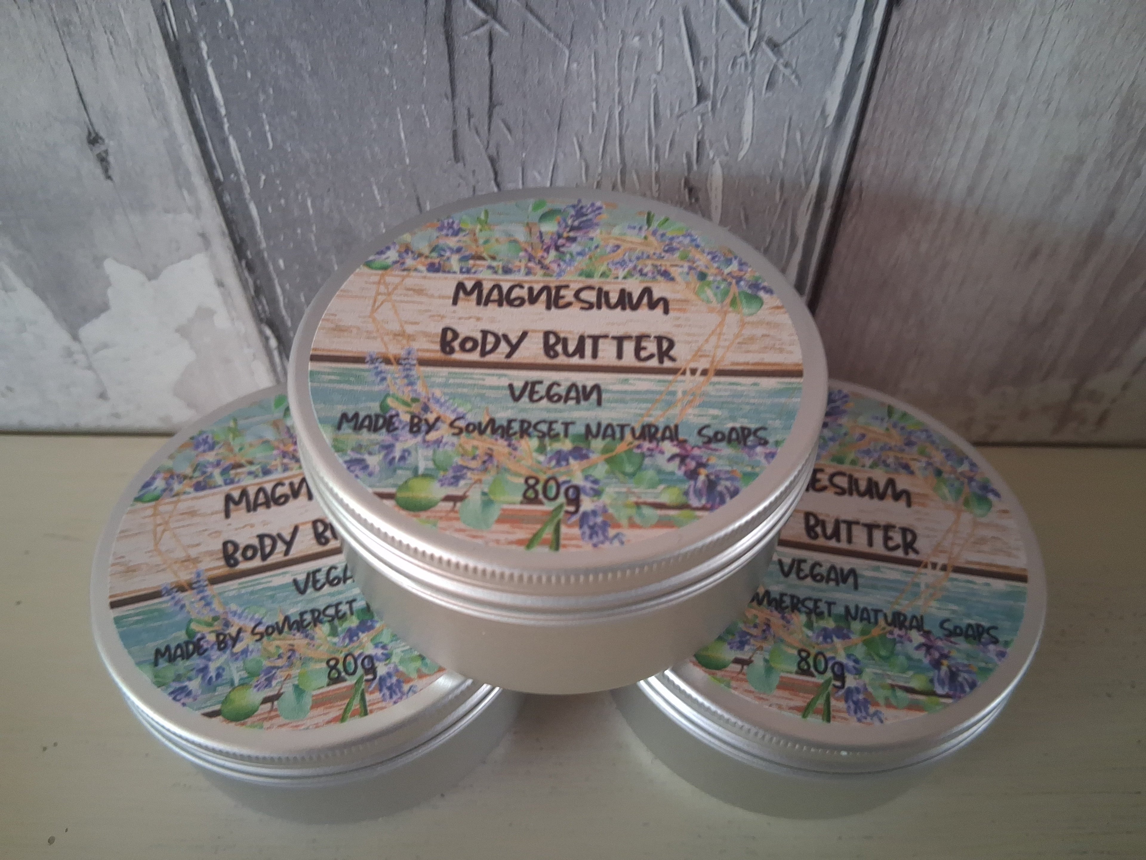 Magnesium Body Butter | Lavender & Hemp Seed Oil | Natural Soothing Skincare
