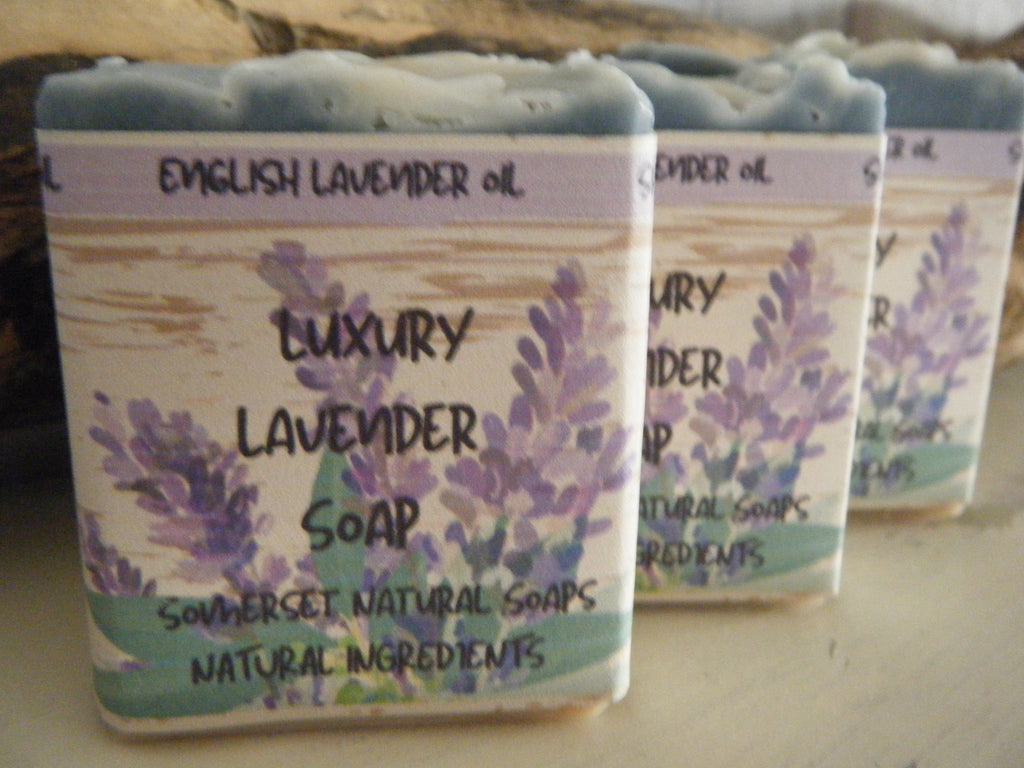 Luxury Lavender Vegan Soap | English Lavender & Litsea Cubeba Natural Bar