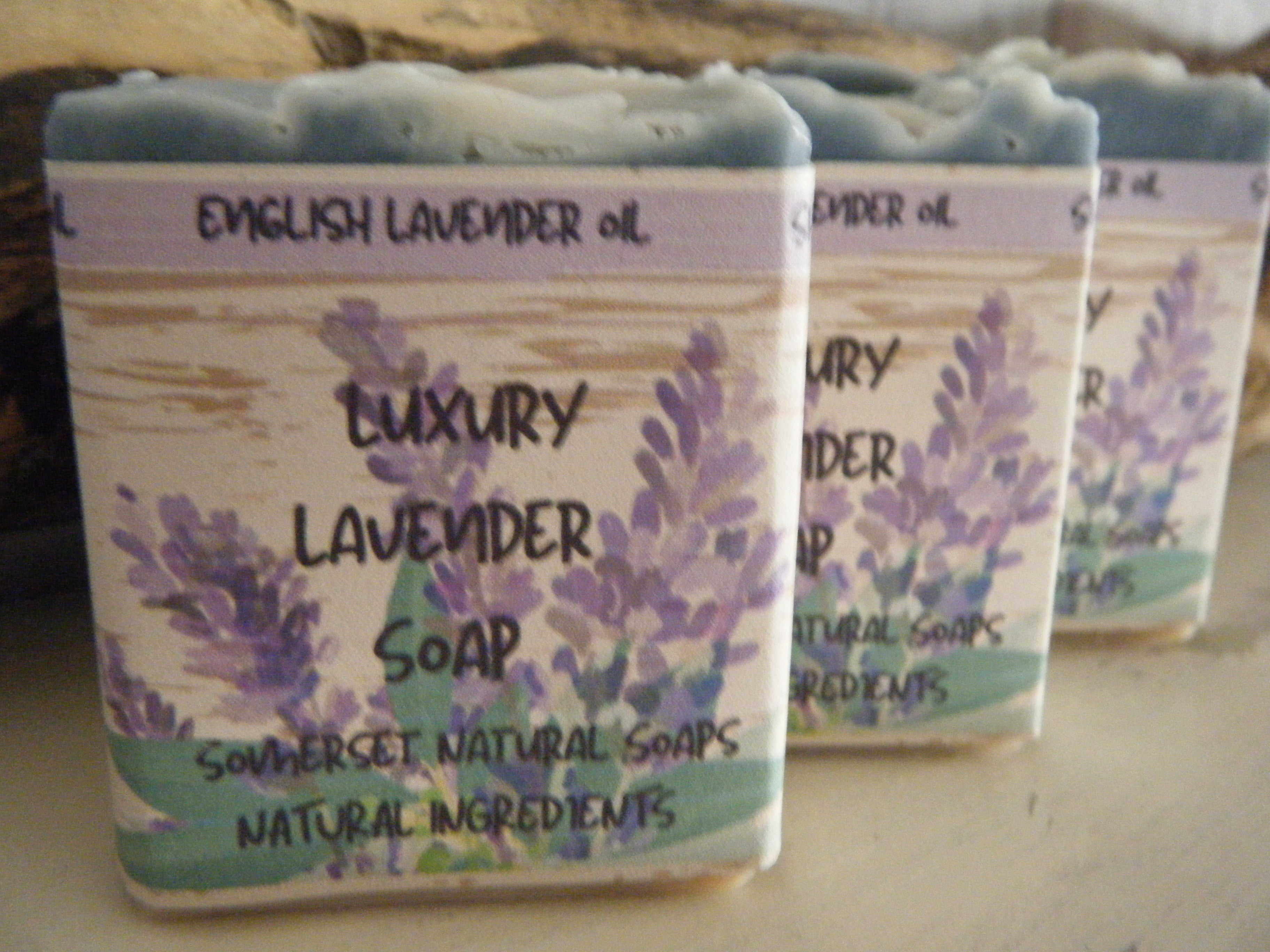 Luxury Lavender Vegan Soap | English Lavender & Litsea Cubeba Natural Bar