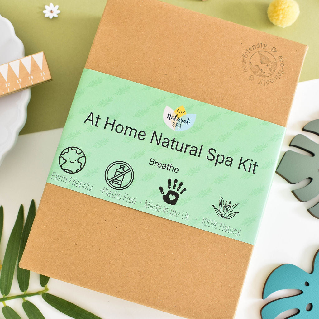Breathe At Home Spa Set | Eucalyptus, Rosemary & Peppermint Natural Gift Set