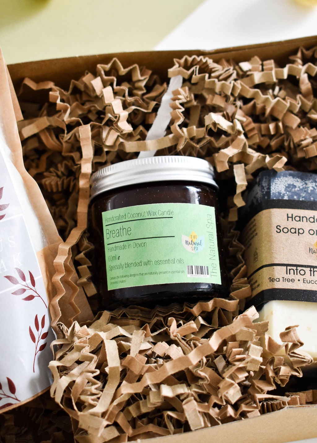 Breathe At Home Spa Set | Eucalyptus, Rosemary & Peppermint Natural Gift Set