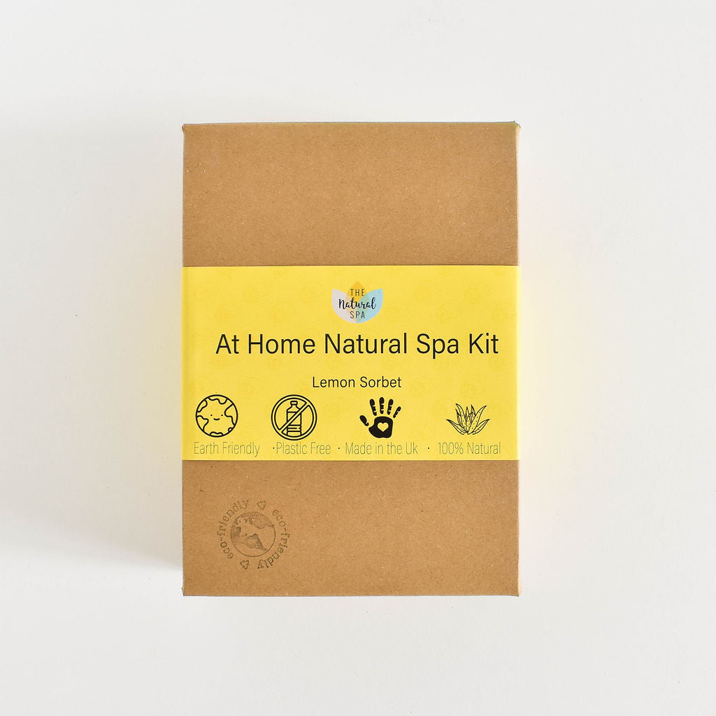 Lemon Sorbet At-Home Spa Gift Set – Natural, Vegan & Plastic-Free