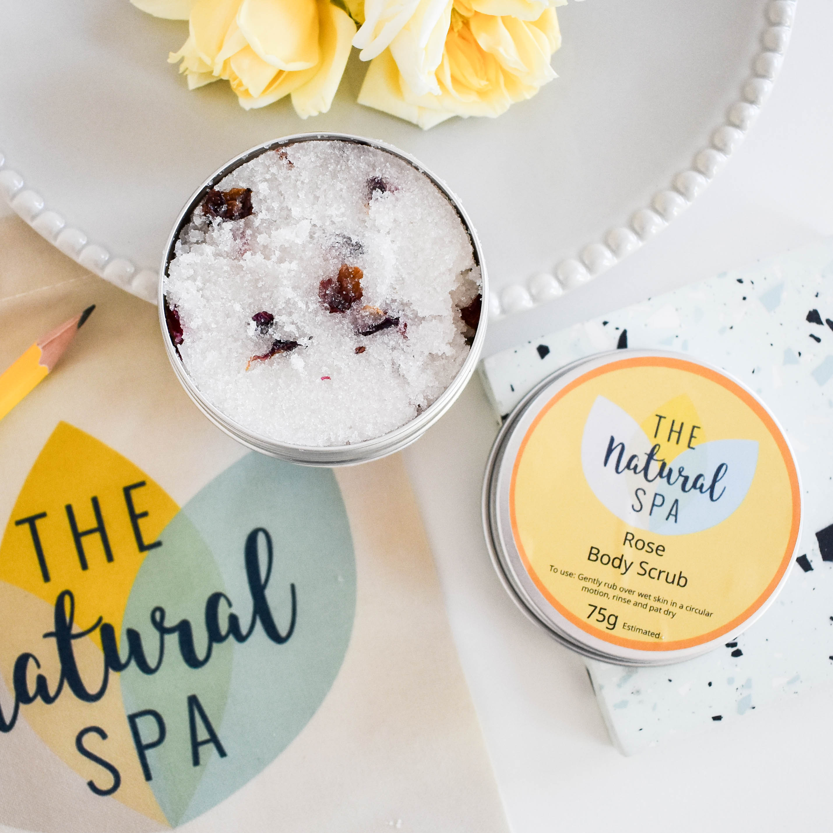 Rose Geranium Sugar Scrub
