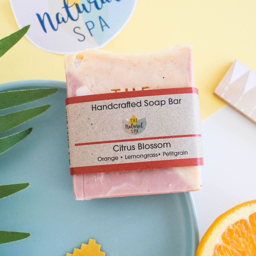 Citrus Blossom Natural Soap | Lemongrass, Orange & Palmarosa