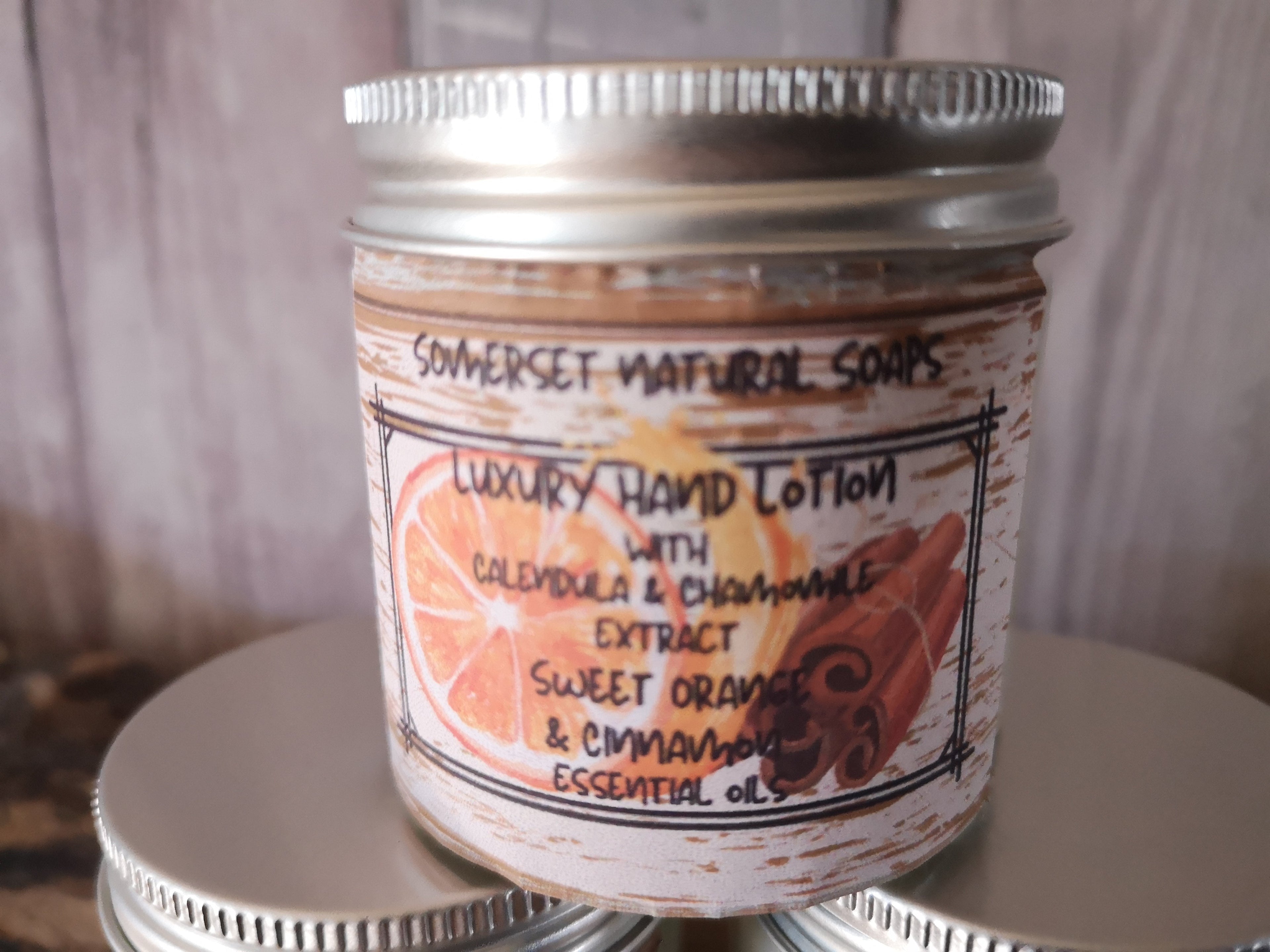 Sweet Orange & Cinnamon Hand Lotion | Natural Moisturising Lotion