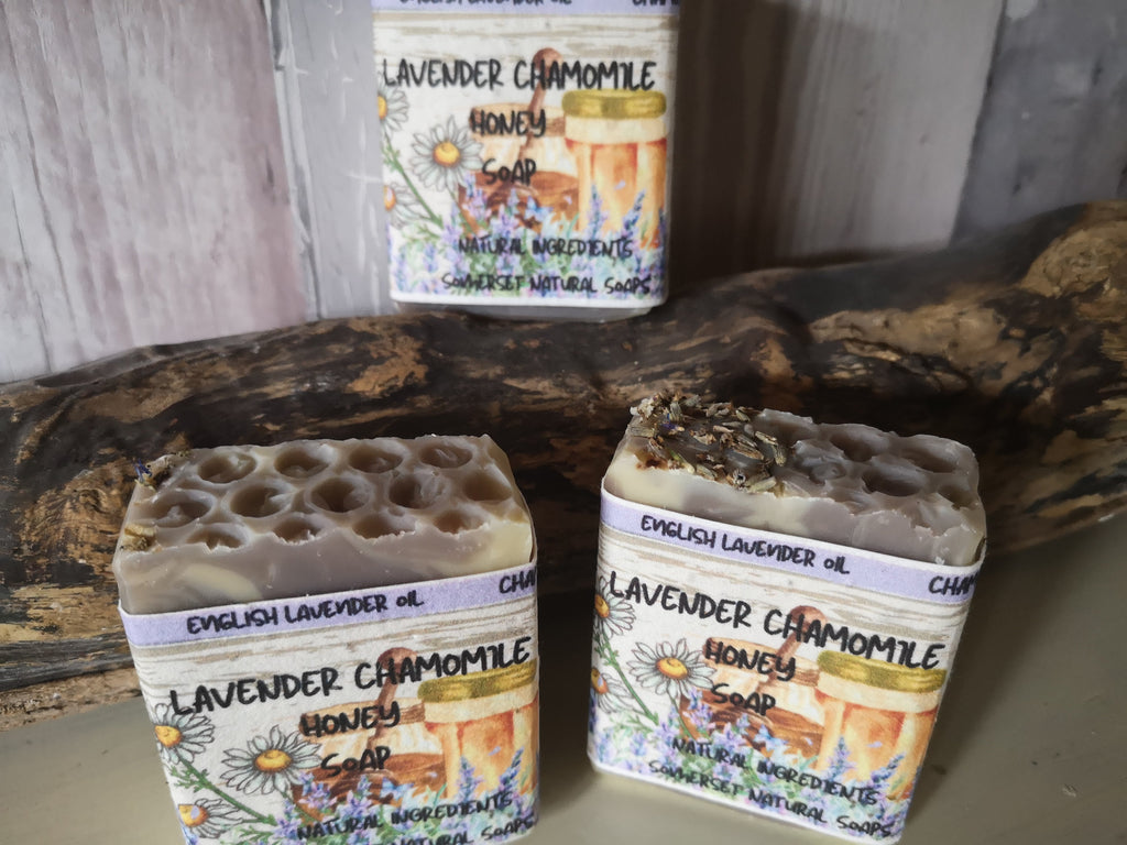 Lavender, Chamomile & Honey Blossom Soap | Natural Handmade Bar