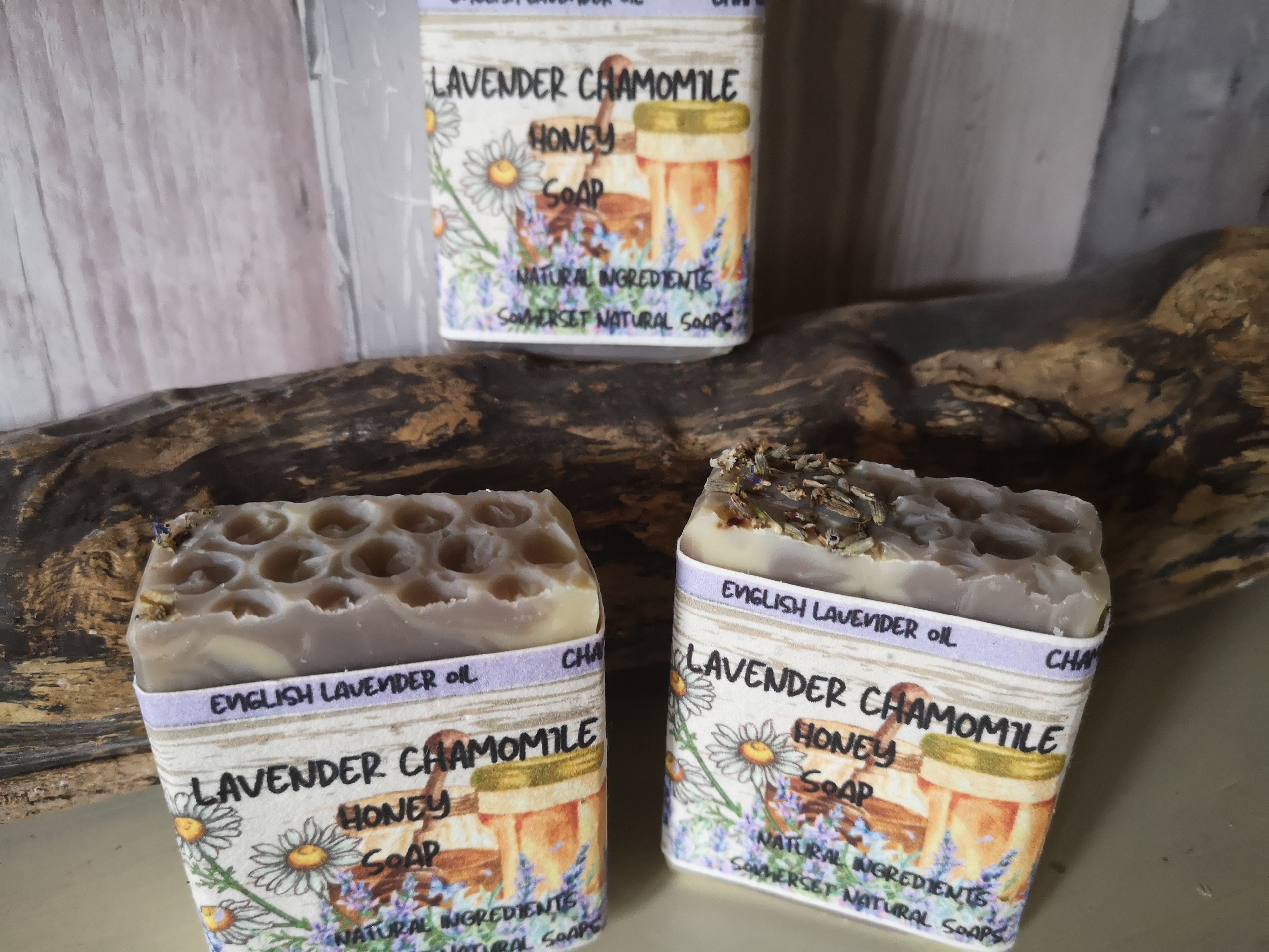 Lavender, Chamomile & Honey Blossom Soap | Natural Handmade Bar