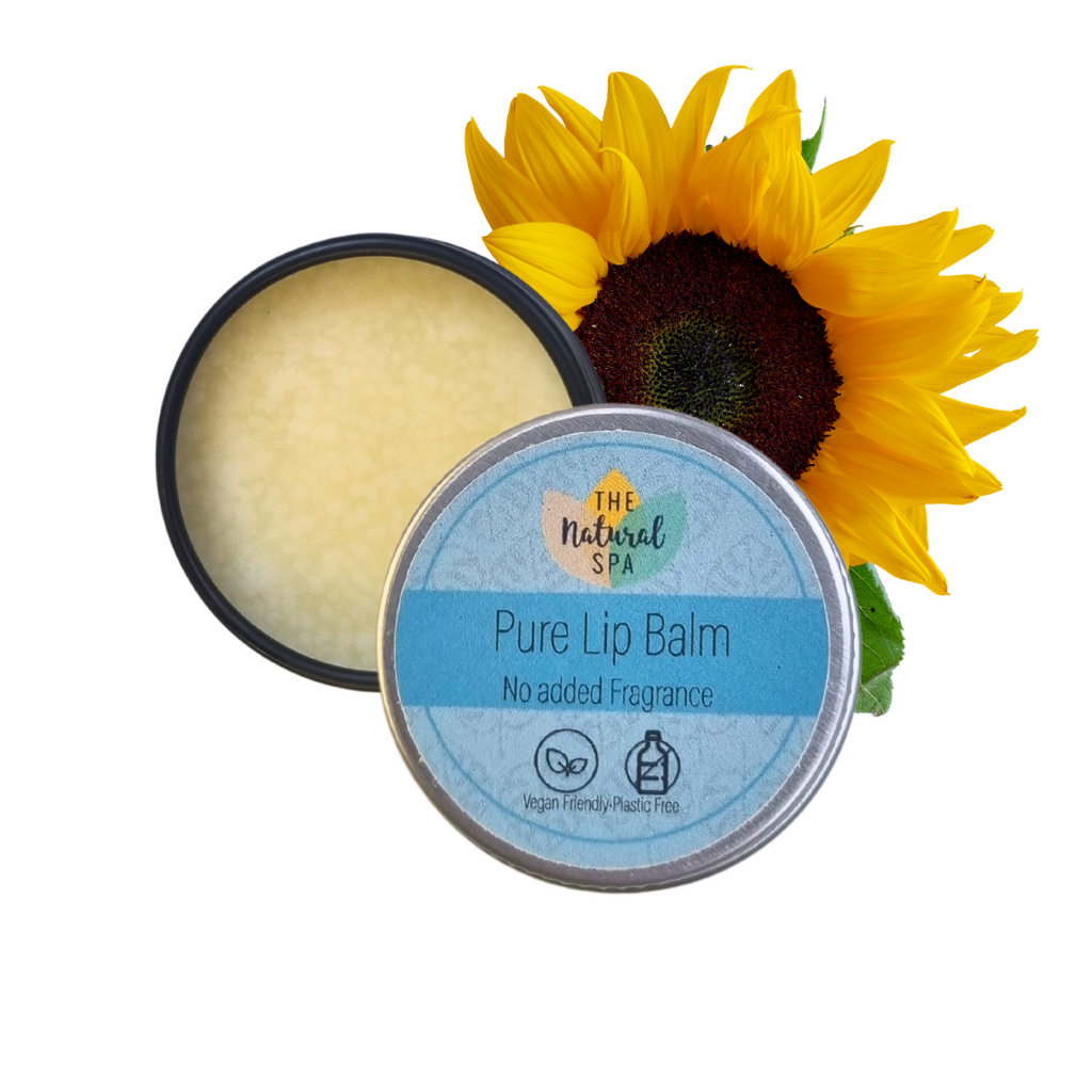 Pure Natural Lip Balm | Shea Butter, Jojoba & Vitamin E