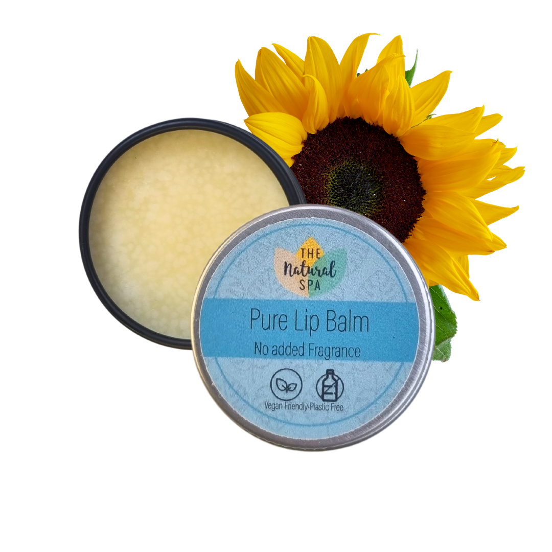 Pure Natural Lip Balm | Shea Butter, Jojoba & Vitamin E