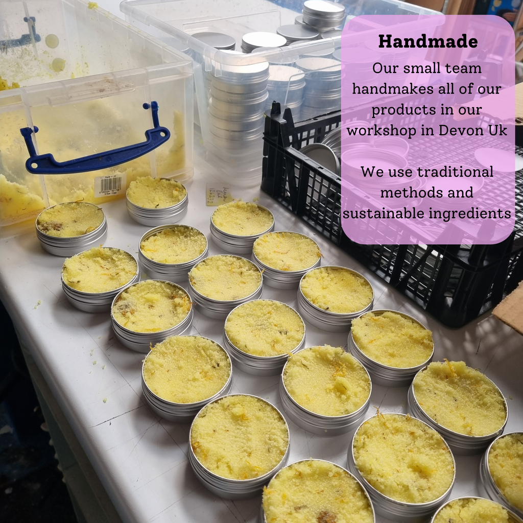 Lemon Calendula Body Scrub | Natural Sugar Scrub for Smooth, Glowing Skin