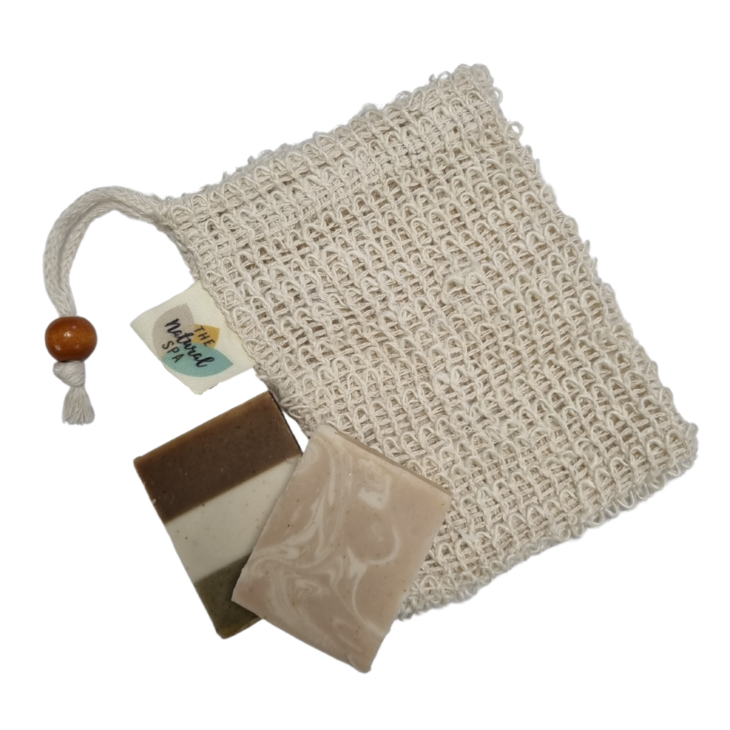 Natural Sisal Soap Bag – Exfoliating & Zero-Waste Shower Accessory