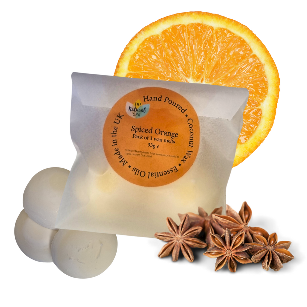 Spiced Orange Coconut Wax Melts – Pack of 3 | Natural & Eco-Friendly