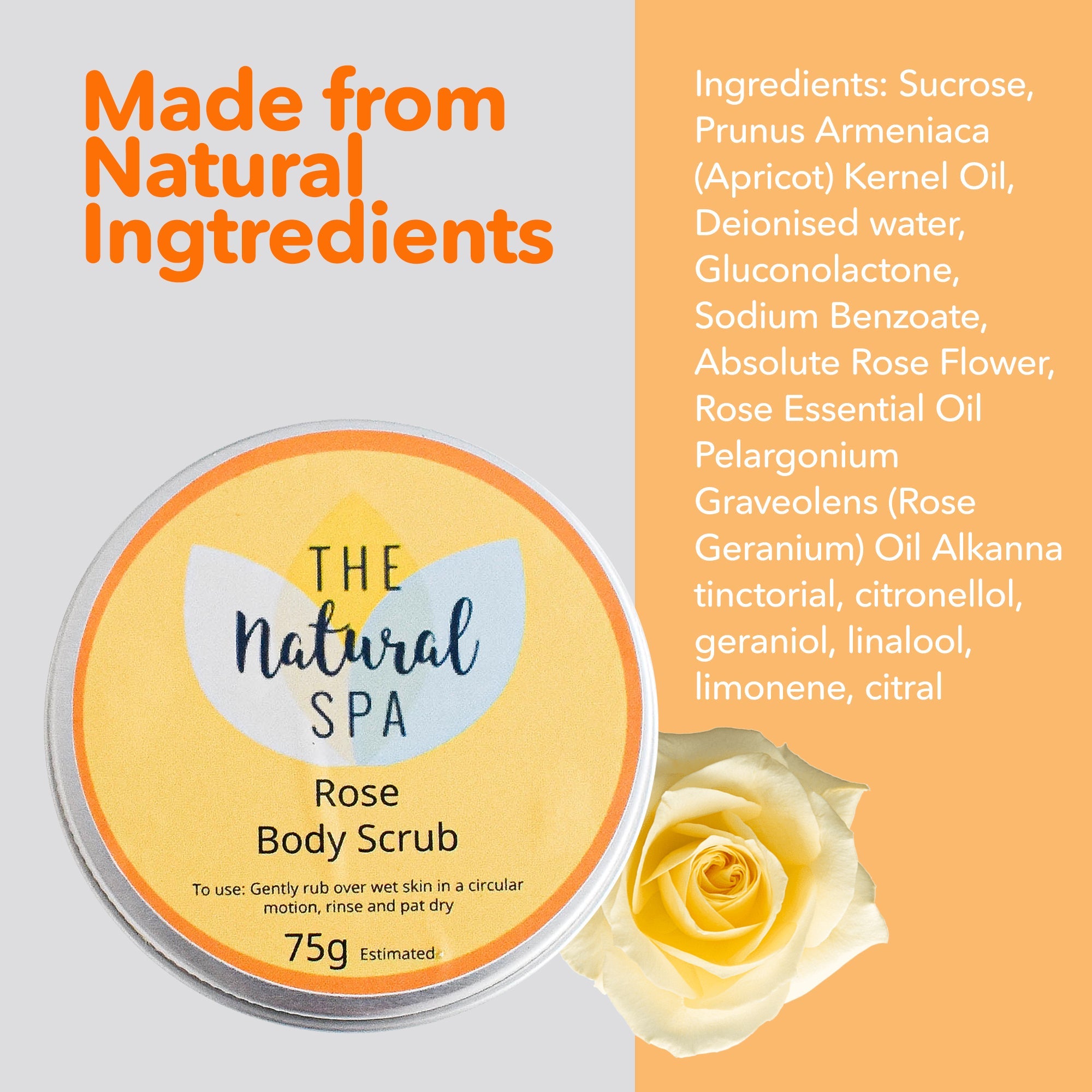 Rose Geranium Sugar Scrub